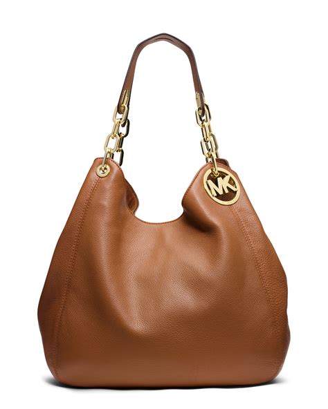 michael kors fulton wallet luggage|Michael Kors shoulder bag.